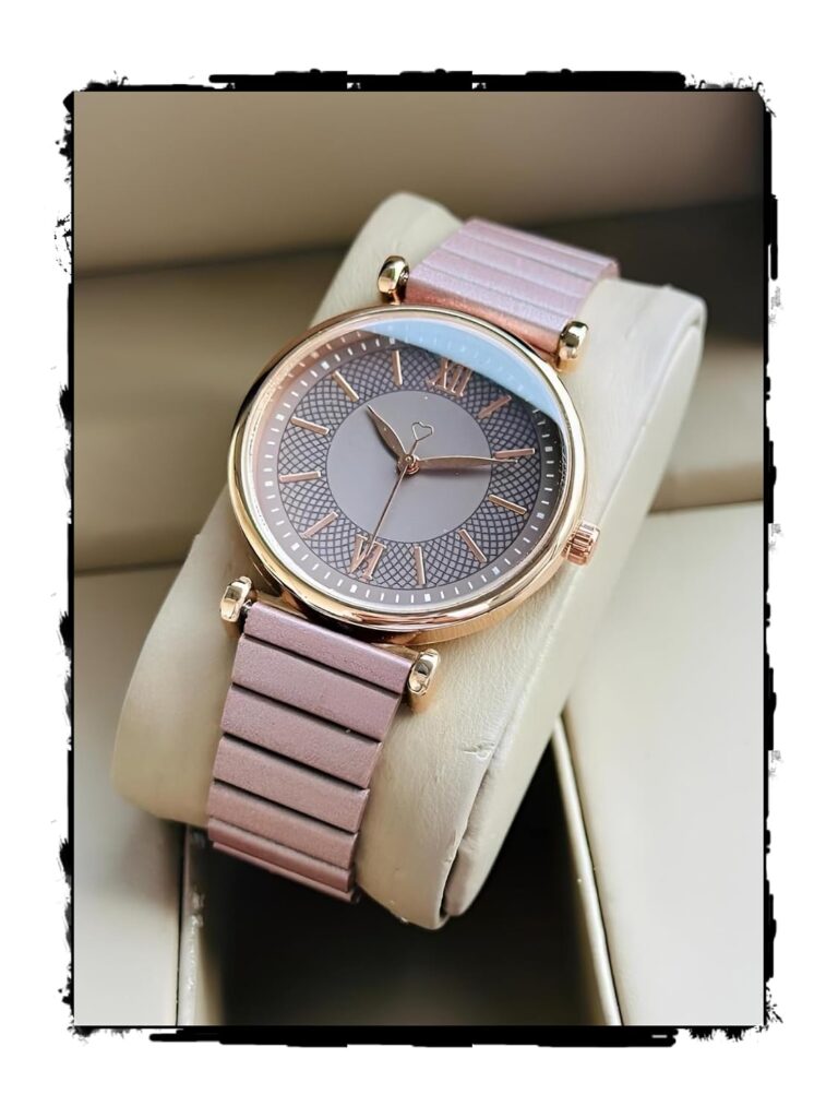 AMERICANVIBER Women’s Green Analog Wrist Watch – Elegant Round Dial, Modern Adjustable Strap, Stylish Lightweight Casual & Office Wear Watch for Girls & Ladies, Perfect Daily Use Fashion Accessory