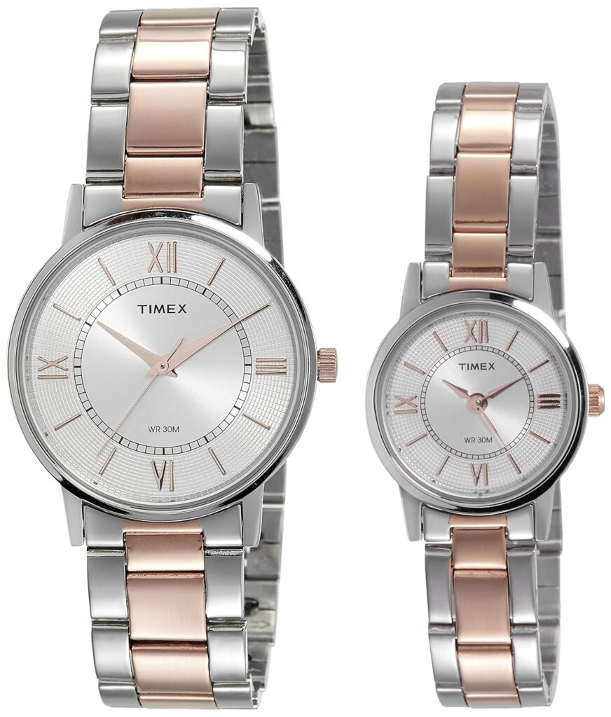 TIMEX Classics Analog Watch for Unisex with Round Dial & Water Resistant Unisex Wrist Watches