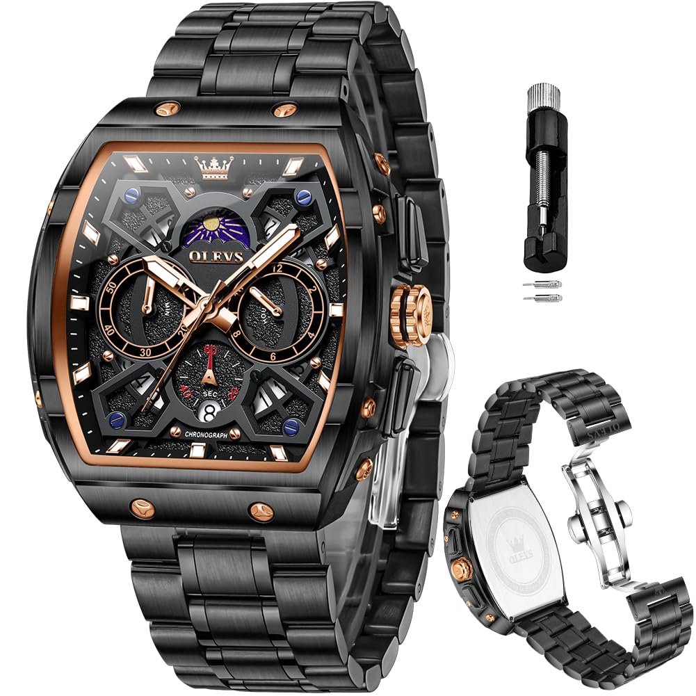 OLEVS Watches for Men Original Branded Multifunction Analog Watch for Man