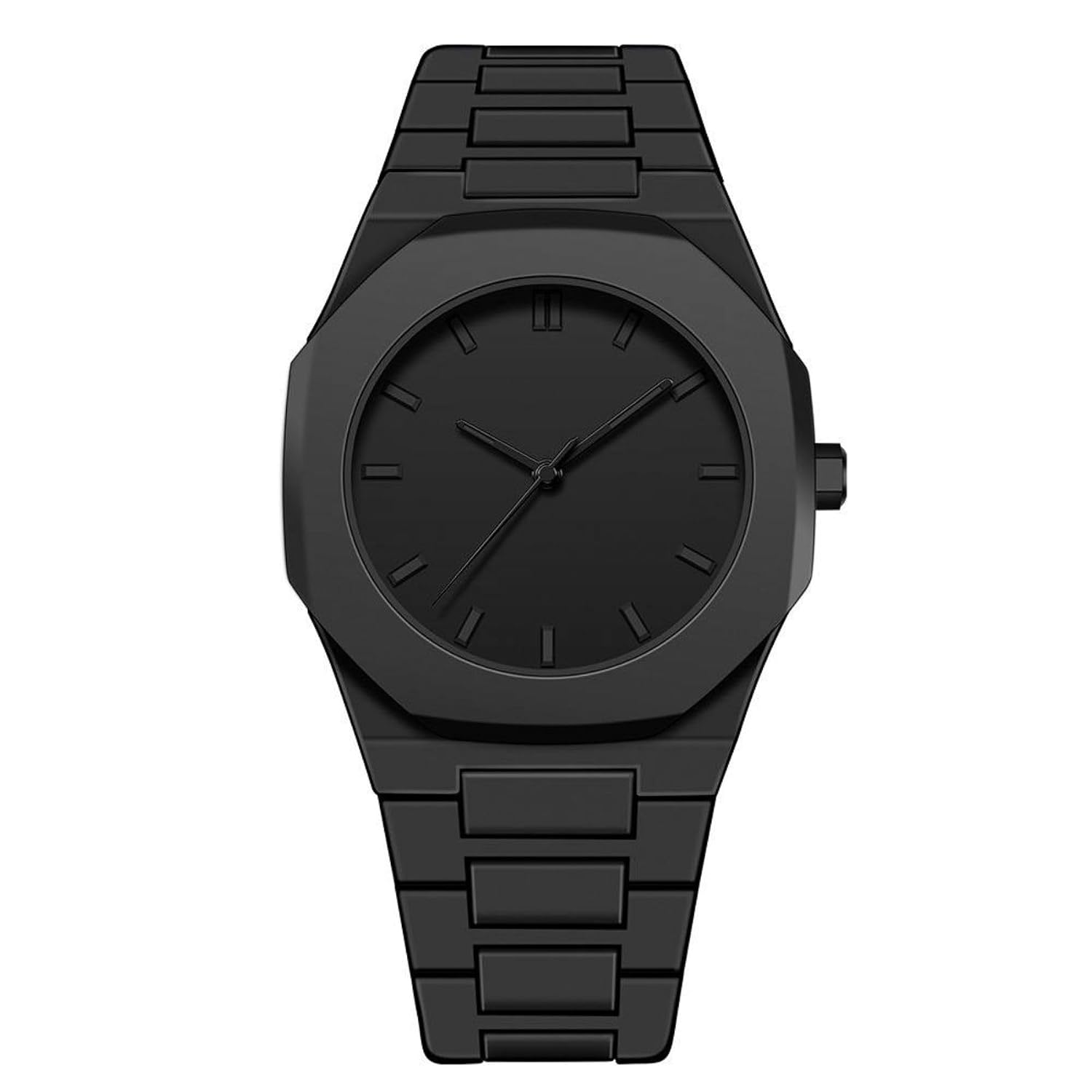 PAPIO® Modern Minimalist Polycarbon Analog Unisex Watch, Lightweight Touch Strap