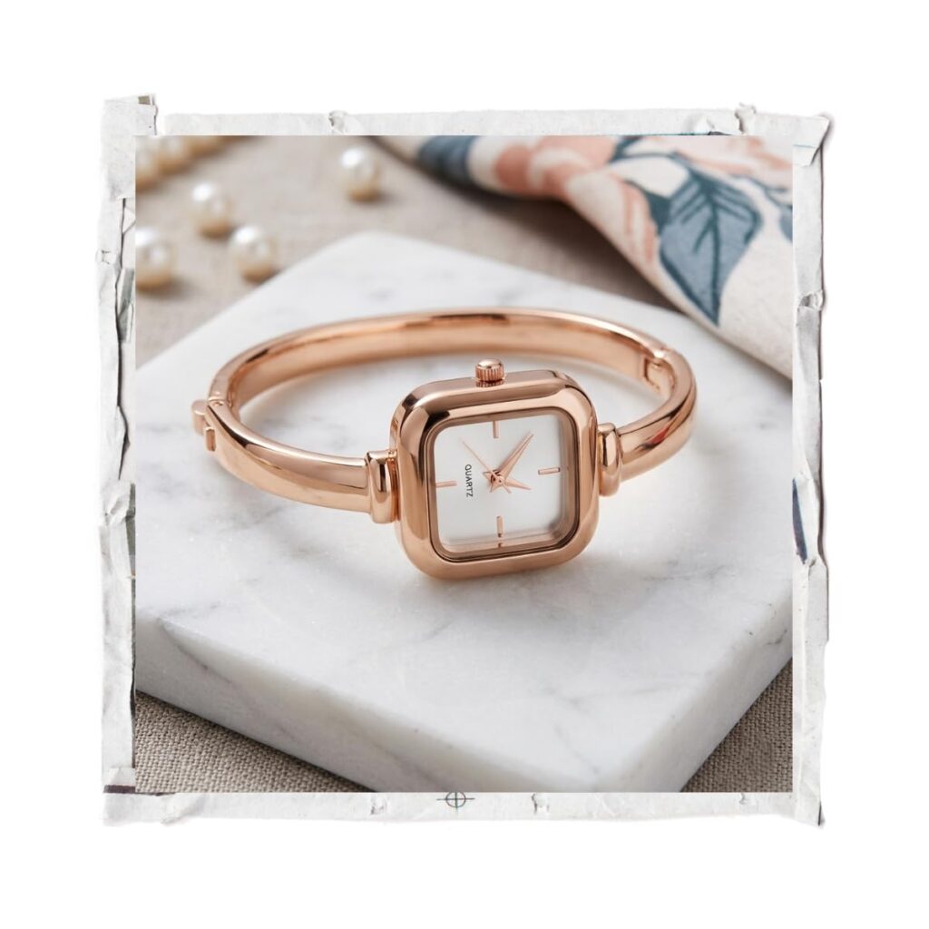 WISEWALKER® Women & Girls Premium New Trend Bangle Bracelet Watch Elegant Style Anlalog Ladies Wrist Watch