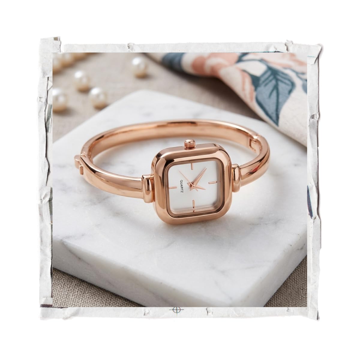 WISEWALKER® Women & Girls Premium New Trend Bangle Bracelet Watch Elegant Style Anlalog Ladies Wrist Watch