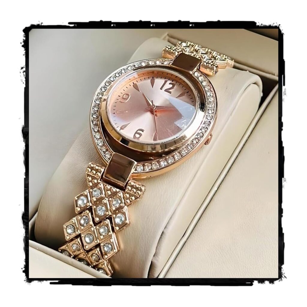 styledose Women Analogue Wrist Watches for Women's & Girls&Miss&Ladies Diamond Studded Stylish Bracelet Strap