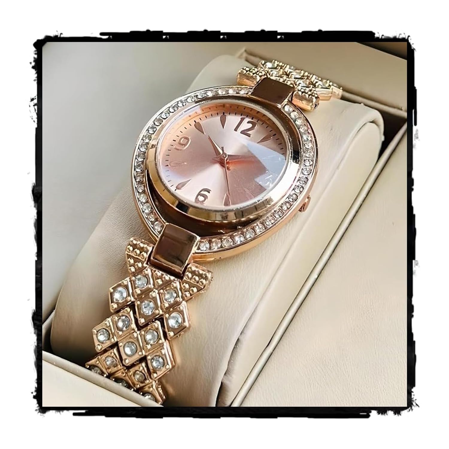 styledose Women Analogue Wrist Watches for Women's & Girls&Miss&Ladies Diamond Studded Stylish Bracelet Strap